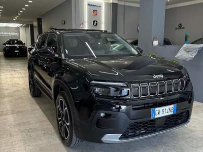 Jeep Avenger 100 CV MHEV Longitude Nero usata San Giuseppe Vesuviano
