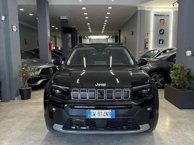 Jeep Avenger 100 CV MHEV Longitude Nero usata San Giuseppe Vesuviano