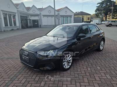 Audi A3 AUDI A3 SPB 30 TFSI S tronic Business Nero usata Gallarate