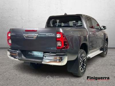 Toyota Hilux 2.4 D 4WD Automatico Double Cab EXECUTIVE Grigio usata Civate