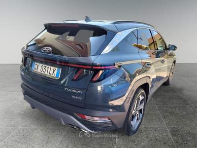 Hyundai Tucson 1.6 HEV 2wd 230cv Exellence Auto Blu/Azzurro usata Ciriè