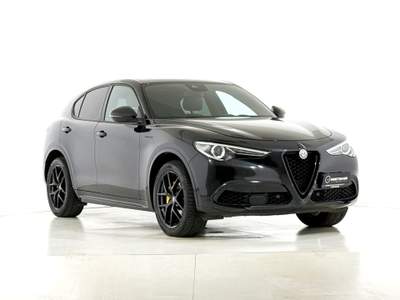 Alfa Romeo Stelvio 2.0 Turbo Benzina 280CV Veloce AT8 Q4 Nero usata Bastia Umbra