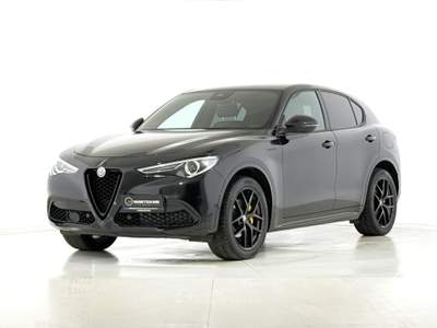 Alfa Romeo Stelvio 2.0 Turbo Benzina 280CV Veloce AT8 Q4 Nero usata Bastia Umbra
