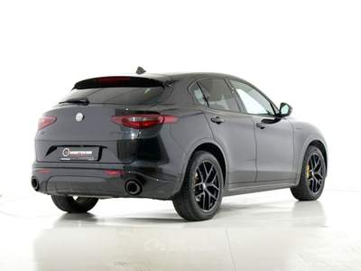 Alfa Romeo Stelvio 2.0 Turbo Benzina 280CV Veloce AT8 Q4 Nero usata Bastia Umbra