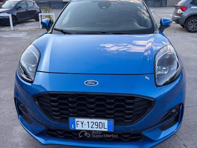 Ford Puma 1.0 ecoboost h st-line x s&s 125cv Blu/Azzurro usata Fisciano