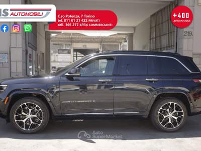 Jeep Grand Cherokee Jeep Grand Cherokee 2.0 atx phev Summit Reserve 4xe auto Unicoproprietario Blu/Azzurro usata Torino