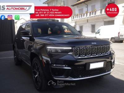 Jeep Grand Cherokee Jeep Grand Cherokee 2.0 atx phev Summit Reserve 4xe auto Unicoproprietario Blu/Azzurro usata Torino