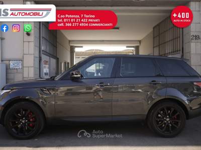 Land Rover Range Rover Sport Land Rover Range Rover Sport 3.0 SDV6 HEV Hybrid Autobiography 225KW ANNO 2016 Nero usata Torino
