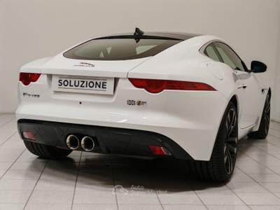 Jaguar F-Type S 3.0 V6 aut. Coupé S IVA ESPOSTA Bianco usata Verbania