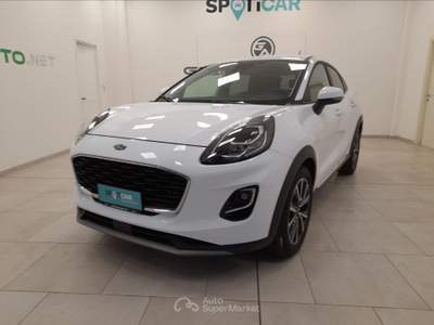 Ford Puma 2020 1.0 ecoboost h Titanium X s&s 125cv Bianco usata Alessandria