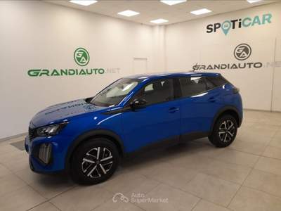 Peugeot 2008 II 2023 1.2 puretech Active s&s 100cv Blu/Azzurro usata Alessandria