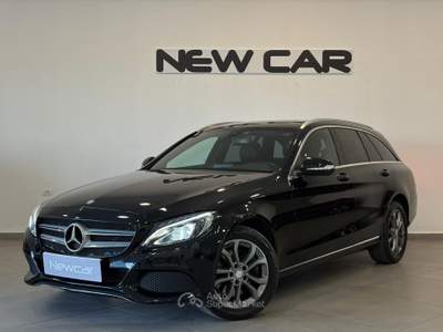 Mercedes-Benz Classe C C SW 250 d Premium 4matic auto Bianco usata Caresanablot
