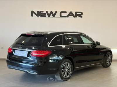 Mercedes-Benz Classe C C SW 250 d Premium 4matic auto Bianco usata Caresanablot