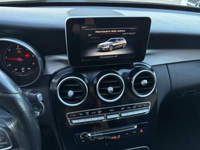 Mercedes-Benz Classe C C SW 250 d Premium 4matic auto Bianco usata Caresanablot