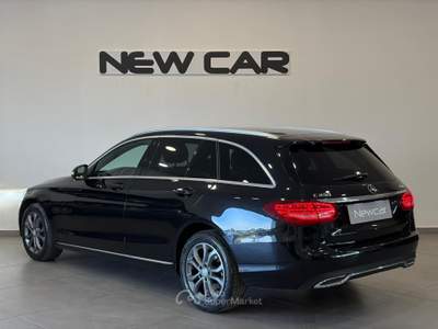 Mercedes-Benz Classe C C SW 250 d Premium 4matic auto Bianco usata Caresanablot