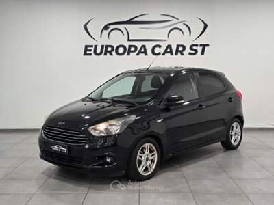 Ford Ka+ 1.2 85cv Ultimate Nero usata Caresanablot