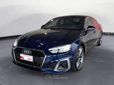 Audi A5 2ª serie SPB Sportback 35 TDI S tronic S line edition Blu/Azzurro usata Lucca