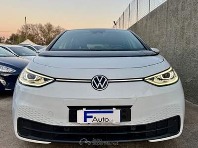 Volkswagen ID.3 ,TETTO PANORAMICO,LED AMBIENTE,FULL-LED,ecc. Bianco usata San Michele Salentino