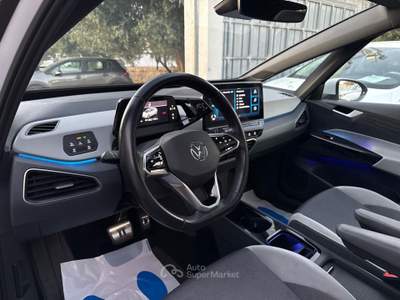 Volkswagen ID.3 ,TETTO PANORAMICO,LED AMBIENTE,FULL-LED,ecc. Bianco usata San Michele Salentino