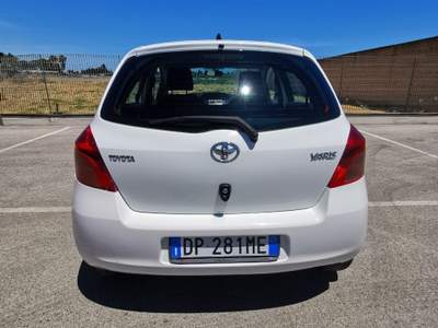 Toyota Yaris 5 porte Sol 2008 Bianco usata Barletta