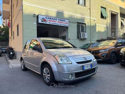 Citroen C2 Elegance DISTRIBUZIIONE NUOVA Argento usata Genova