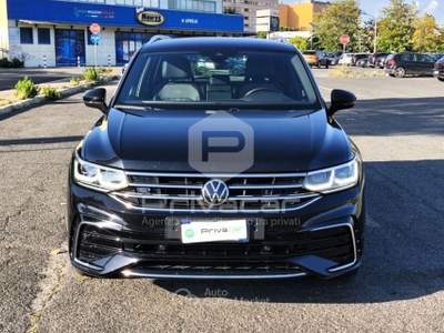 Volkswagen Tiguan VOLKSWAGEN Tiguan 2.0 TDI 150 CV SCR DSG R-Line Nero usata Aprilia