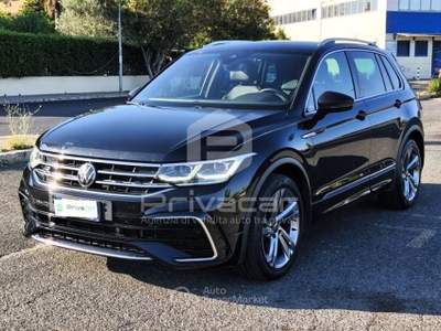 Volkswagen Tiguan VOLKSWAGEN Tiguan 2.0 TDI 150 CV SCR DSG R-Line Nero usata Aprilia