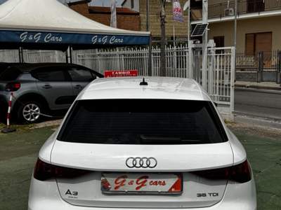 Audi A3 SPB 35 TDI S tronic Business Advanced Bianco usata SOMMA VESUVIANA