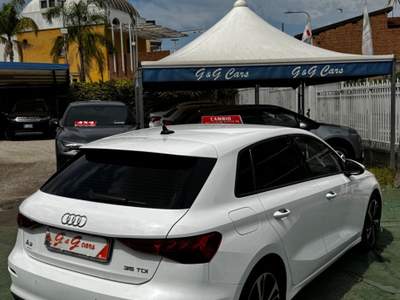 Audi A3 SPB 35 TDI S tronic Business Advanced Bianco usata SOMMA VESUVIANA