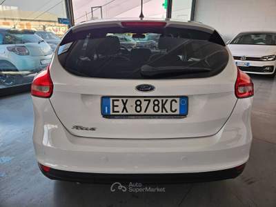 Ford Focus 2015 5p 1.5 tdci Plus s E6 neopatentati Bianco usata Martinengo