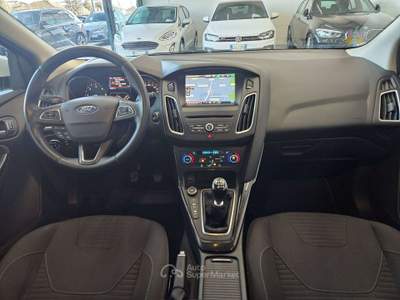 Ford Focus 2015 5p 1.5 tdci Plus s E6 neopatentati Bianco usata Martinengo
