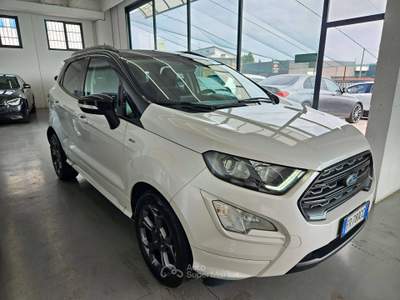 Ford EcoSport 2018 1.5 tdci ST-Line s / tetto apribile Bianco usata Martinengo