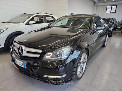 Mercedes-Benz Classe C Coupè cdi (be) Executive automatico Nero usata Martinengo