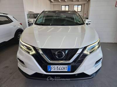Nissan Qashqai 1.5 dci Tekna  110cv /tetto panoramico/telecamera Bianco usata Martinengo