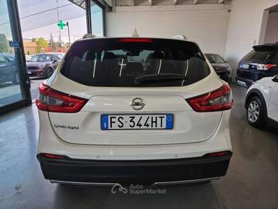Nissan Qashqai 1.5 dci Tekna  110cv /tetto panoramico/telecamera Bianco usata Martinengo
