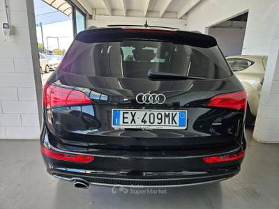 Audi Q5 2.0 tdi quattro 190cv s-tronic S-Line E6 - aut. tetto panoramico pelle Nero usata Martinengo