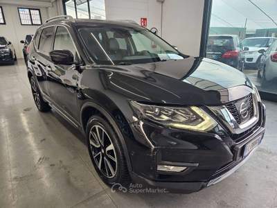Nissan X-Trail 2017 2.0 dci Tekna 4wd 7 POSTI /TETTO/PELLE Nero usata Martinengo