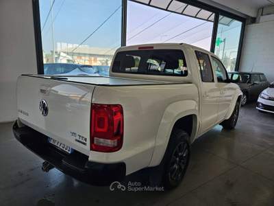 Volkswagen Amarok 3.0 V6 tdi Comfortline 4motion perm. 204cv auto Bianco usata Martinengo