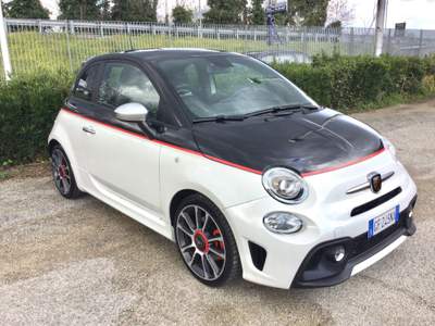 Abarth 595 Turismo 1.4 Turbo T-Jet 165 CV IBRIDA Bianco usata TURRIVALIGNANI