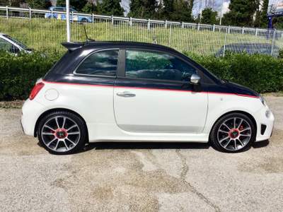 Abarth 595 Turismo 1.4 Turbo T-Jet 165 CV IBRIDA Bianco usata TURRIVALIGNANI