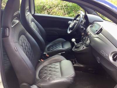 Abarth 595 Turismo 1.4 Turbo T-Jet 165 CV IBRIDA Bianco usata TURRIVALIGNANI