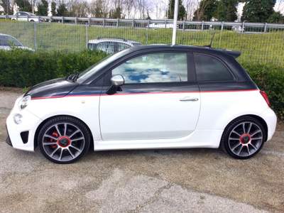 Abarth 595 Turismo 1.4 Turbo T-Jet 165 CV IBRIDA Bianco usata TURRIVALIGNANI