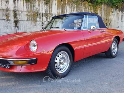 Alfa Romeo Spider 1.3 Junior Rosso usata TURRIVALIGNANI