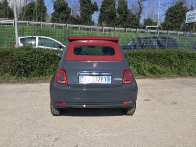 Fiat 500 C 1.0 Hybrid Cult Cabrio Grigio usata TURRIVALIGNANI