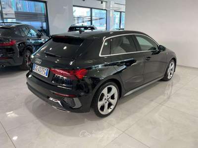 Audi A3 SPB 35 TDI S tronic S line edition sedile sportivo Nero usata Asolo
