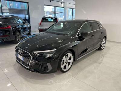 Audi A3 SPB 35 TDI S tronic S line edition sedile sportivo Nero usata Asolo