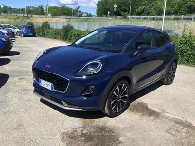 Ford Puma Hybrid 125 CV Titanium Blu/Azzurro usata TURRIVALIGNANI