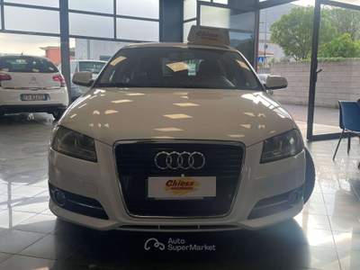 Audi A3 A3 II 2008 Sportback Sportback 1.6 tdi Ambition 90cv Bianco usata Nuvolera