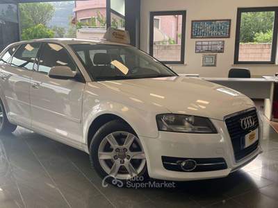 Audi A3 A3 II 2008 Sportback Sportback 1.6 tdi Ambition 90cv Bianco usata Nuvolera
