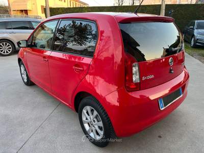 Skoda Citigo 5p 1.0 g-tec Style NEOPATENTATI! KM CERTIFICATI! Rosso usata Trevenzuolo